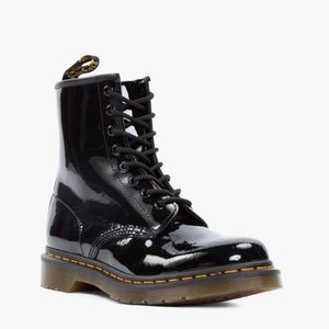 Patent lace up Dr. martens